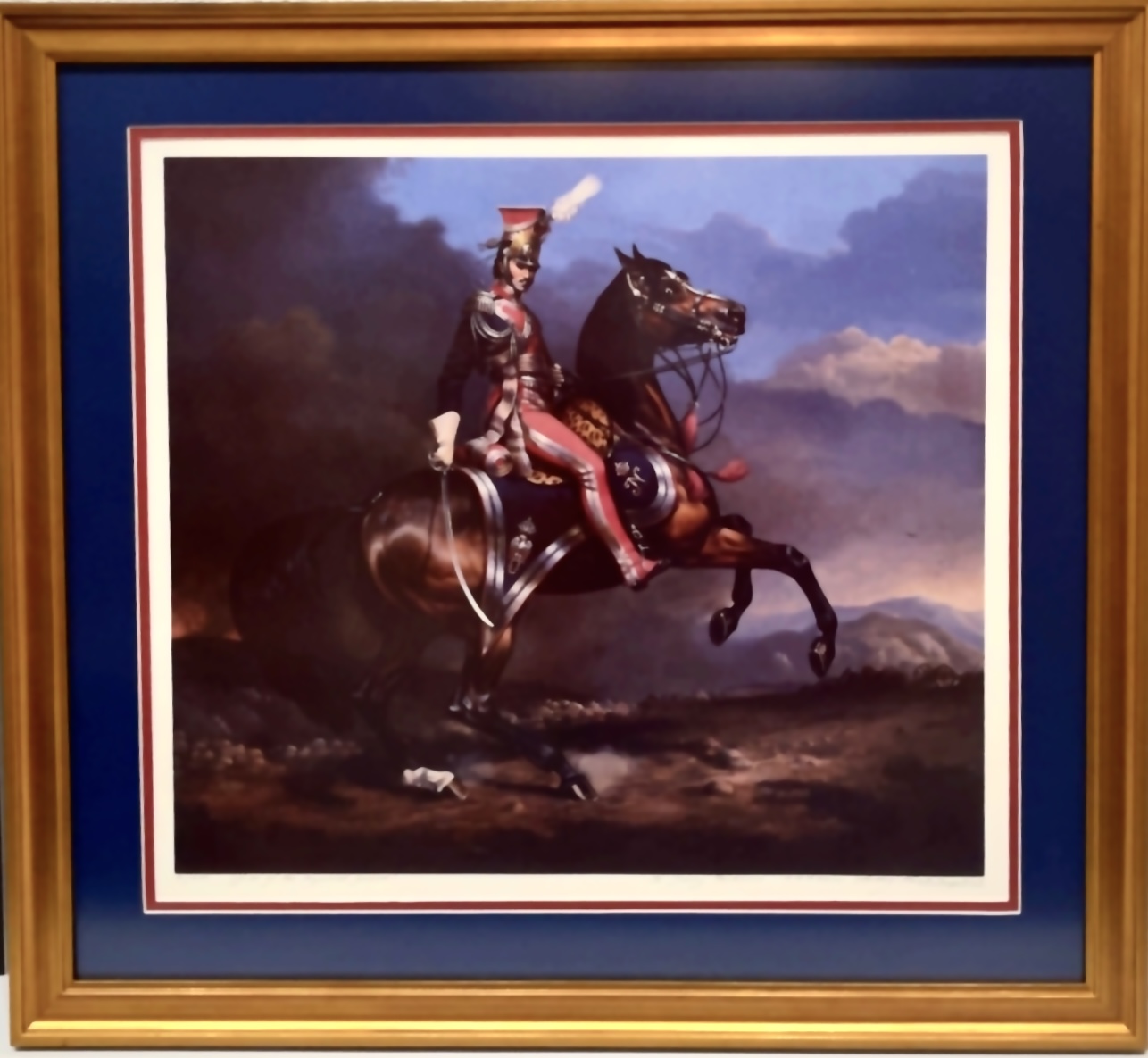 Officer of the Imperial Guard (after Théodore Géricault)